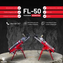 PACKSACK NEUMATICA FL50 equipo para industria minera 