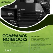 COMPRAMOS NOTEBOOKS 