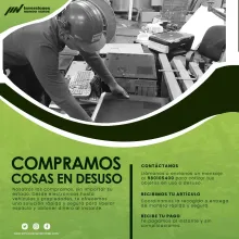 COMPRAMOS COSAS EN DESUSO 