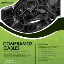 COMPRAMOS CABLES 