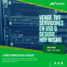 COMPRAMOS SERVIDORES 