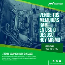 COMPRAMOS MEMORIA RAM