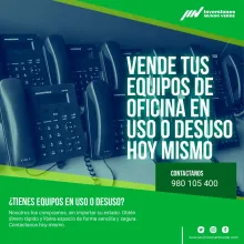 COMPRAMOS EQUIPOS DE OFICINA 