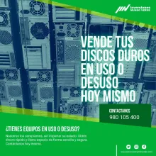 COMPRAMOS DISCOS DUROS 