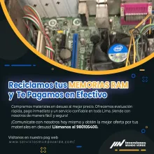 COMPRAMOS MEMORIAS RAM 