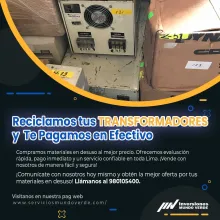 COMPRAMOS TRANSFORMADORES 