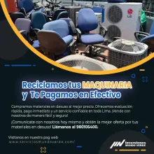 COMPRAMOS MAQUINARIAS