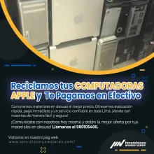 COMPRAMOS COMPUTADORAS APPLE