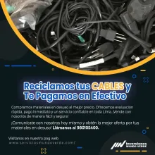 COMPRAMOS CABLES 