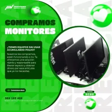 COMPRAMOS MONITORES