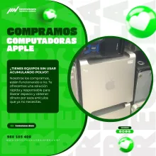 COMPRAMOS COMPUTADORAS APPLE 