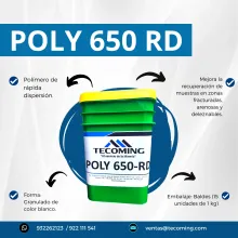POLY 650 RD - OPTIMIZA LA RECUPERACIÓN DE MUESTRAS EN PERFORACIÓN