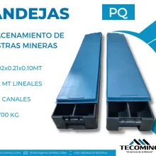 BANDEJAS PQ - SEGURIDAD Y ORDEN PARA TUS MUESTRAS