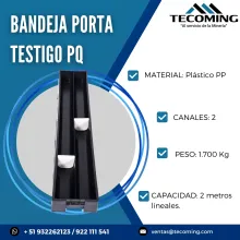 BANDEJA PORTATESTIGO PQ - RESISTENCIA Y ORGANIZACIÓN PARA TUS MUESTRAS