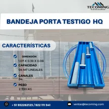 BANDEJA PORTATESTIGO HQ - MÁXIMA PROTECCIÓN Y ORDEN PARA TUS MUESTRAS
