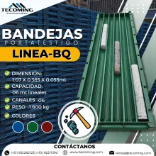 BANDEJA PORTATESTIGO BQ - RESISTENTE Y EFICIENTE PARA MUESTRAS GEOLOGICAS