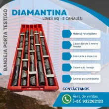 BANDEJA PORTATESTIGO DIAMANTINA LÍNEA NQ - CANALES 