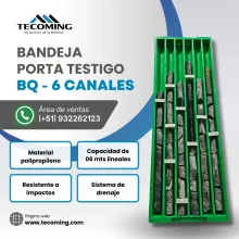 PORTAMINERALES BQ - 6 CANALES PARA MAYOR ORGANIZACIÓN Y PROTECCIÓN