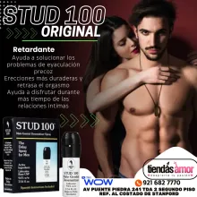 Stud 100 Original Spray retardante masculino 100 naturales disfrutar durante más tiempo