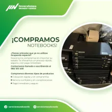 COMPRAMOS NOTEBOOKS