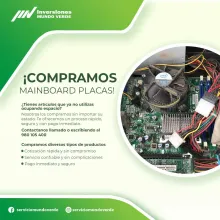 COMPRAMOS PLACAS MAINBOARD