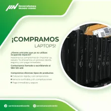 COMPRAMOS LAPTOPS