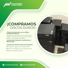 COMPRAMOS DISCOS DUROS