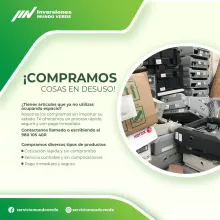 COMPRAMOS COSAS EN DESUSO 