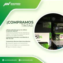 COMPRAMOS TINTAS 