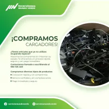 COMPRAMOS CARGADORES