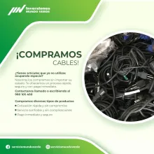 COMPRAMOS CABLES 