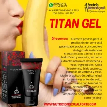 TITAN GEL-AGRANDA Y ENGROSA-LOS OLIVOS