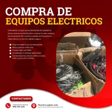 COMPRAMOS EQUIPOS ELECTRICOS 
