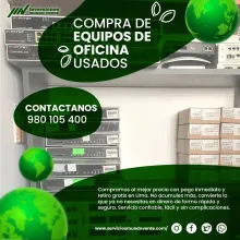 COMPRAMOS EQUIPOS DE OFICINA 