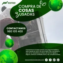 COMPRAMOS COSAS USADAS