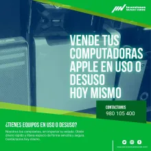 COMPRAMOS COMPUTADORAS APPLE