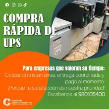 COMPRAMOS UPS