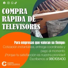 COMPRAMOS TELEVISORES