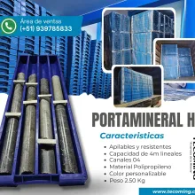 BANDEJAS PORTA TESTIGO HQ - MINERIA Y YACIMIENTOS