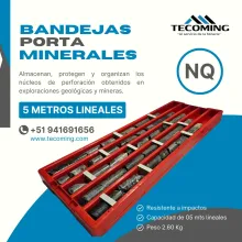 BANDEJAS PORTA TESTIGO NQ - COREBOX - TECOMING