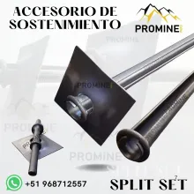 SPLIT SET Y PERNO HELICOIDALES MINERIA PROMINE PERU