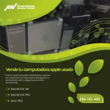 COMPRAMOS COMPUTADORAS APPLE