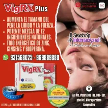 VIGRX PLUS - POTENTE MEZCLA DE 12 INGREDIENTES NATURALES