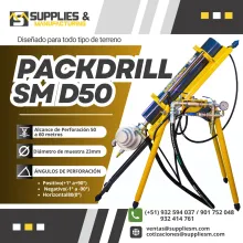 maquina diamantina packdrill sm d50 suppliesm