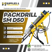 perforadora diamantina packdrill SM D50 SOCAVON YACIMIENTOS