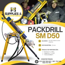 PACK DRILL SM D50 - EXPLORACIONES MINERAS