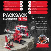 packsack diamantina fl-200 equipo para mineria 