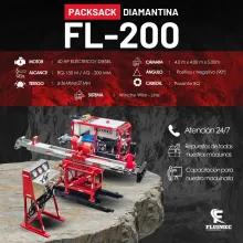 packsack diamantina fl-200 trabajos para industria minera 