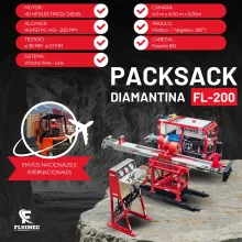 packsack diamantina fl-200 equipo para industria minera 