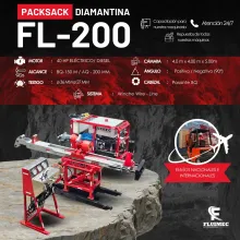 packsack diamantina fl-200 equipo para industria minera 